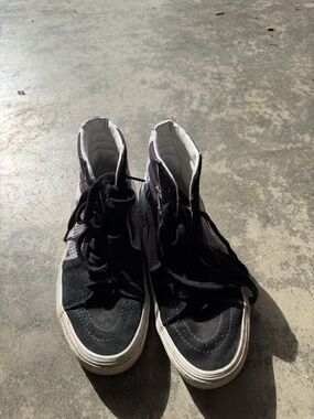 Vans Black High-Top Sneakers